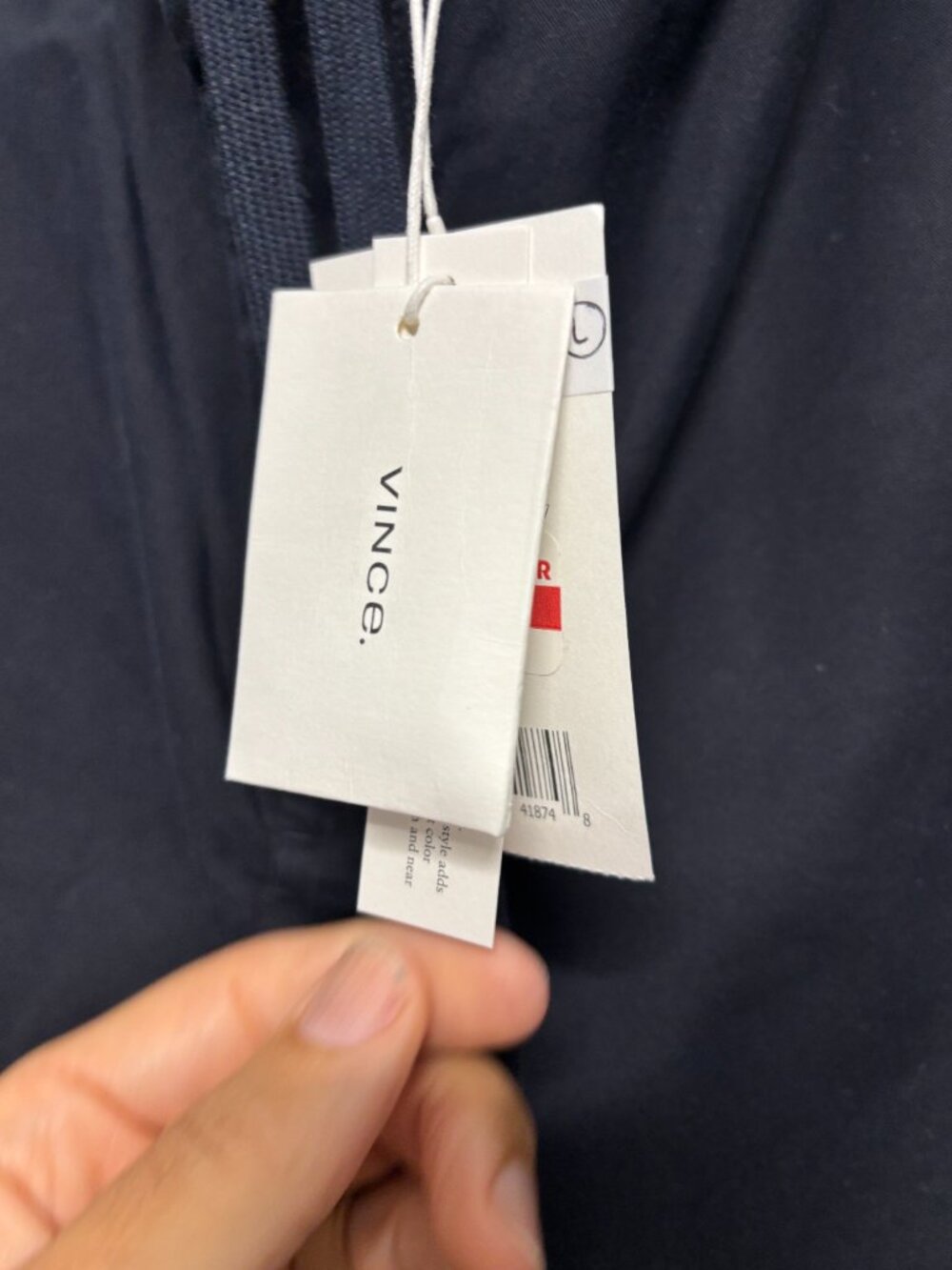 Vince Men's Beach Pants - Blue - NWT - Picture 2 of 4